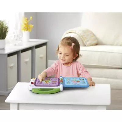 Livre Interactif VTECH Mon Imagier Bilingue - 100 Mots - Bébé - 3 Modes de Jeu
