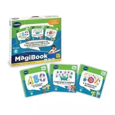 Découvrez le Pack Magibook 3 Livres pour Enfants CP/CE1 !