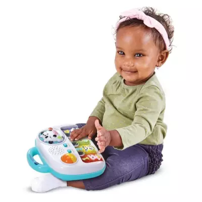 VTECH Maxi Peluche Piscine à Balles Musicale - Table d'Activité