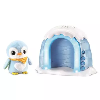 Veilleuse P'tit Pingouin Nuit Étoilée - Hochet 