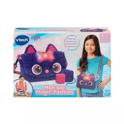 Sac à main magique pour enfant VTECH KID'COUTURE (Chat) - Jeu de mode et couture