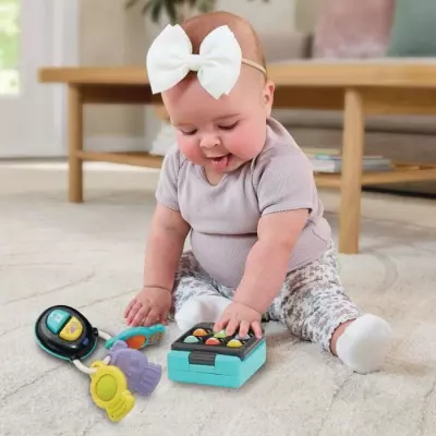 COFFRET CLÉS + TÉLÉPHONE MAGI'POP - Téléphone Jouet pour Enfant