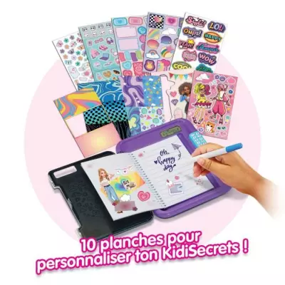 Découvre le KIDISECRETS 365 - Mon Journal Intime Vocal (Noir) !