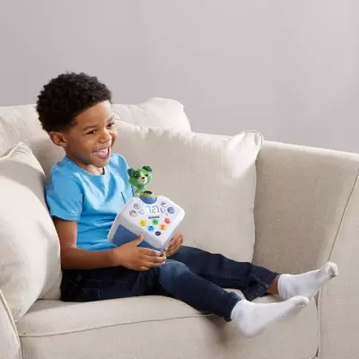 VTECH Storikid - Mon Conteur d'Histoires Bleu - Réveil Enfant