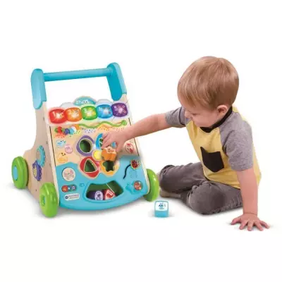 Trotteur interactif en bois VTECH Super Nature - FSC