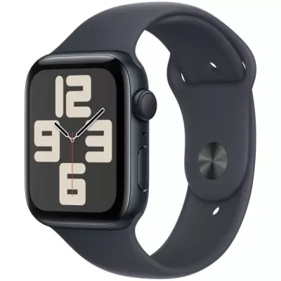 Montre Apple Watch SE GPS 44mm - Midnight Aluminium - Bracelet Sport - M/L