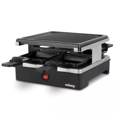 Appareil à raclette et grill WEASY LUGA40 - Convivialité garantie!