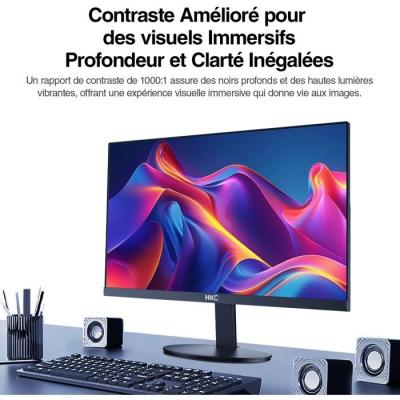 Ecran PC - HKC - 27 - QHD - 144Hz - Dalle IPS - 1ms - V2718QS