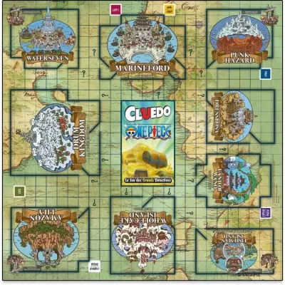 Jeu de société - Cluedo One Piece - Édition spéciale avec l'équipage de Luffy