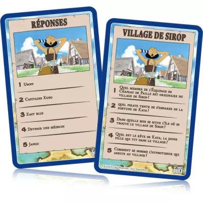 Quiz One Piece - 500 questions illustrées - WINNING MOVES