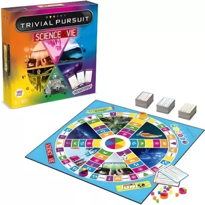 Jeu de plateau TRIVIAL PURSUIT SCIENCE & VIE - Stimulez votre esprit!
