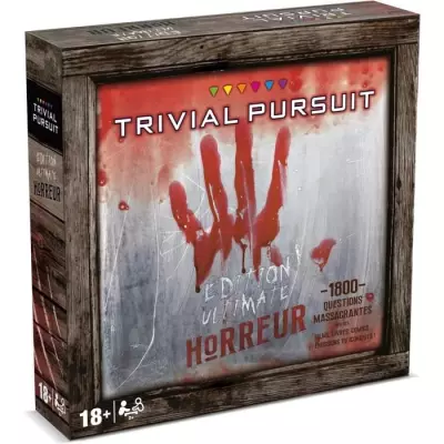 Trivial Pursuit Horreur: Le jeu de société incontournable en format compact