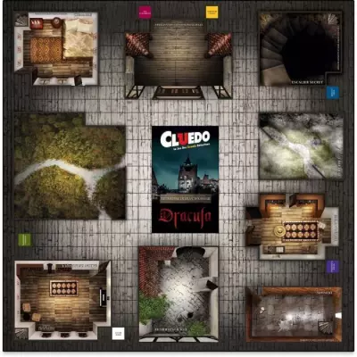 Découvrez le mystère avec le jeu de plateau CLUEDO DRACULA - WINNING MOVES