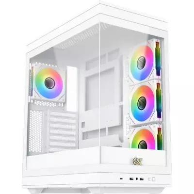 Boîtier PC XIGMATEK META Arctic Moyen tour E-ATX Blanc