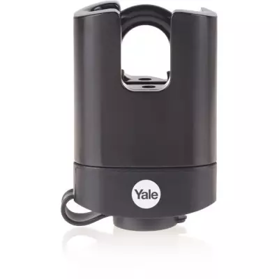Cadenas YALE 52mm en acier laminé avec anse protégée - Pack de 3 clés