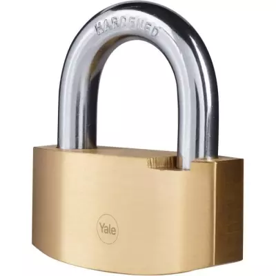 Cadenas de sécurité Hammer YALE 80mm - Anse acier - 3 clés