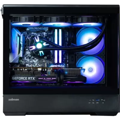 Boitier mini tour ZALMAN P30 Noir - Micro-ATX avec Ventilateurs ARGB