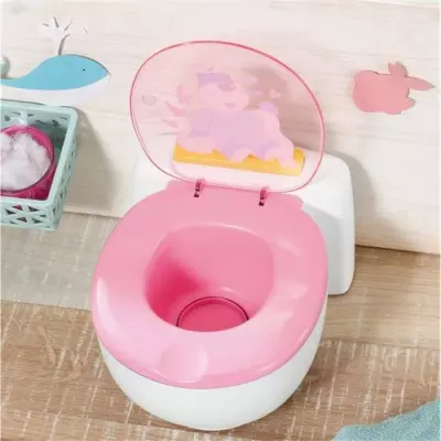 BABY BORN - Toilette Bain Poo-Poo : Fun et Pratique