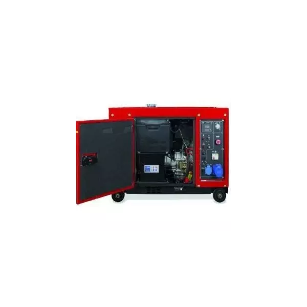 Groupe électrogene diesel ZEUZ - Silencieux - 6300 W - Démarrage électrique