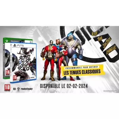 Suicide Squad : Kill The Justice League - Jeu PS5 - Un jeu d'action épique