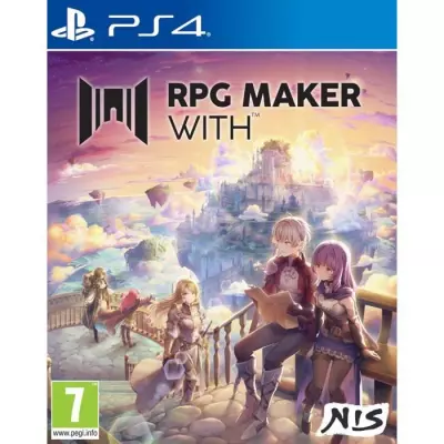 Rpg Maker With - Jeu PS4: Créez Vos Propres Mondes | Dimensions: 14x18x2 cm