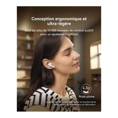 Ecouteurs sans fil - Huawei - Freebuds SE 4 ANC - Noir