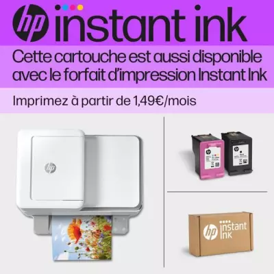 Cartouche d'encre HP 62 couleur authentique - Idéal pour Officejet Mobile 250, Envy 5540/5640/7640 Cartouche d'encre HP 62 couleur authentique - Idéal pour Officejet Mobile 250, Envy 5540/5640/7640