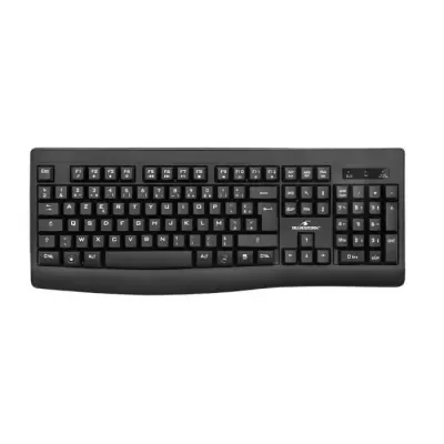Pack Clavier Souris BLUESTORK Rechargeable Sans Fil Noir - Dimensions Compactes