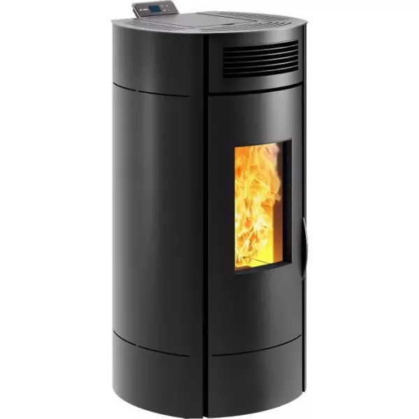 Poele a granulés - INVICTA LODI 10 - Wifi - Noir