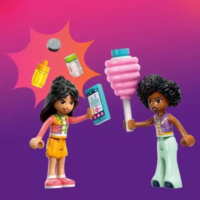 LEGO Friends 42643 Stand de barbes à papa et scooter - Jeu pour filles 6 ans