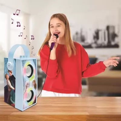 Enceinte Karaoké Enfant La Reine des Neiges - Effets Lumineux