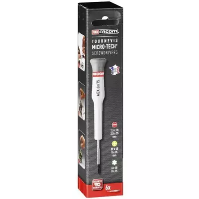 Ensemble de 6 Tournevis de Précision FACOM - Made in France