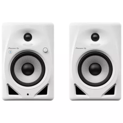 Enceintes de monitoring Pioneer DJ DM-50D-BT-W: Bluetooth 2x25W - Blanc