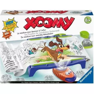 Xoomy Maxi avec rouleau - Ravensburger: Table à dessin 72 films-modèles