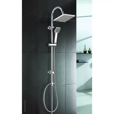 ROUSSEAU Colonne de douche Soto chromée - Design élégant