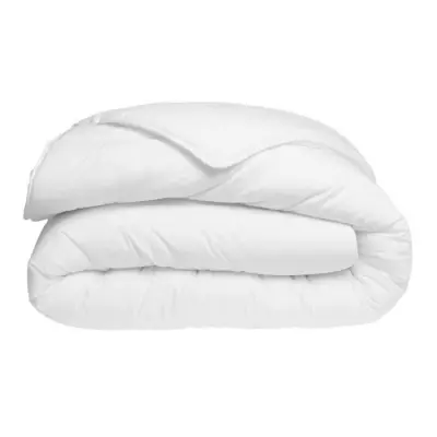 Couette chaude 400gr/m² COUNTRY 200x200 blanc