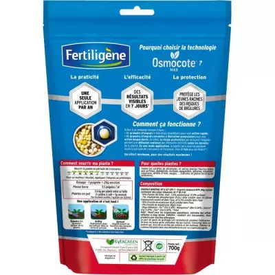Boostez la croissance de vos géraniums avec l'engrais longue durée Osmocote max 700g