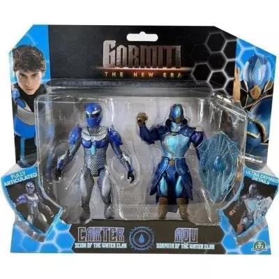 Coffret figurines GORMITI Scion et Gormiti Eau - 15 cm - 4 ans et +