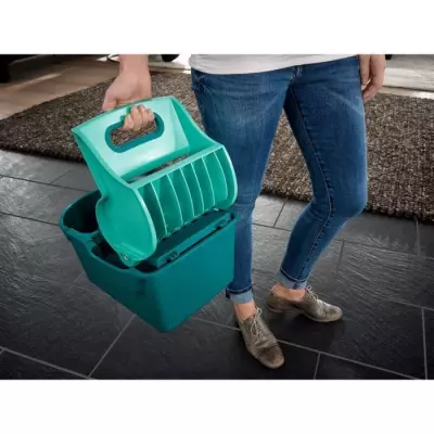 Essore-housse Profi Compact 55080 Leifheit - Seau essoreur pratique 8L
