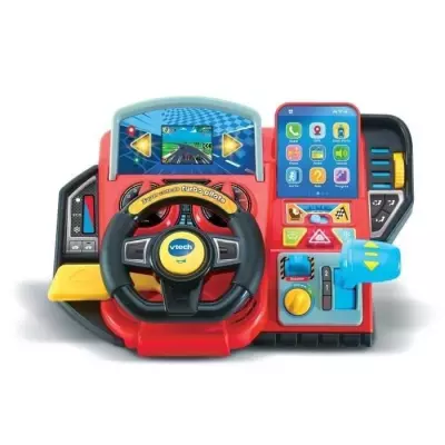 Simulateur de conduite enfant VTECH Super Console Turbo Pilote
