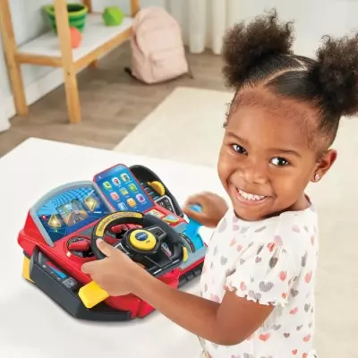 Simulateur de conduite enfant VTECH Super Console Turbo Pilote