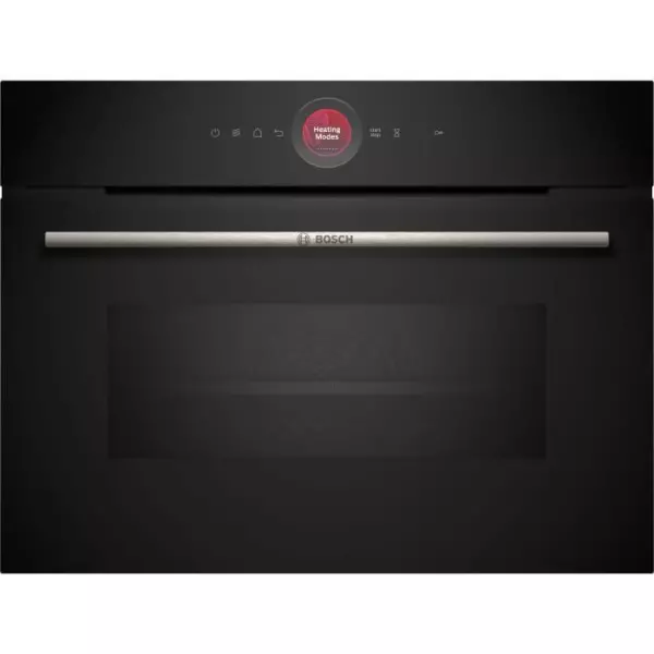 Four combiné micro-ondes encastrable Softclose - BOSCH SER8 - CMG7241B1F - Noir - 45 L - 45,5 x 59,4 x 54,8 cm