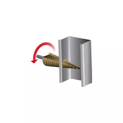 Foret conique ø4 a 32 mm - Pratique et polyvalent