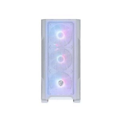 Boîtier PC gaming - MSI - MAG Forge M100R - Moyen Tour - Blanc