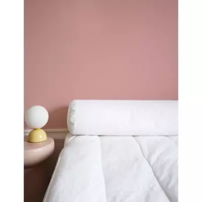 Traversin TOISON D'OR Pollux Confort ferme 140cm Blanc
