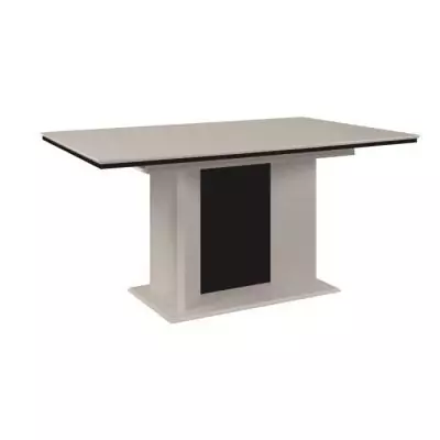 Table extensible NOVARA pour 10 personnes en Sable/Noir