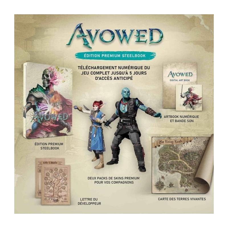Avowed - Édition Premium SteelBook pour Xbox Series X