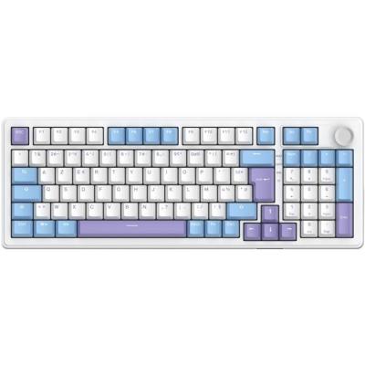 Clavier mécénique PBT Gasket - THE G-LAB - KEYZ Elite 400 WB - TripleMode - AZERTY - RGB - Windows & Mac