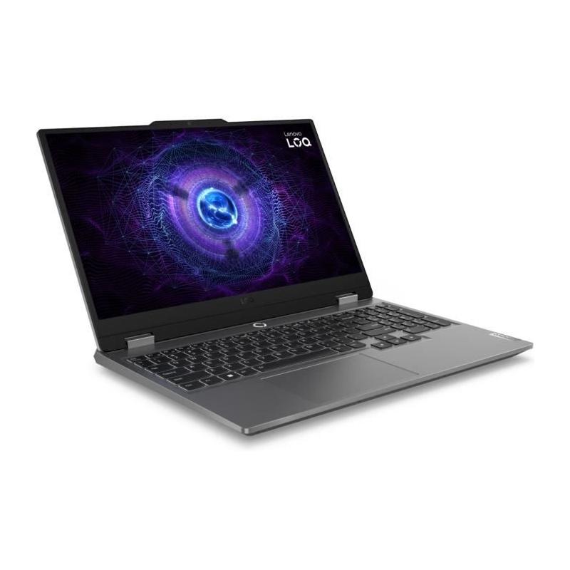 PC Portable Gamer LENOVO LOQ 15IAX9 | Sans Windows - 15'' FHD 144hz - Core i5-12450HX - RTX4060 - RAM 24Go - SSD 512Go