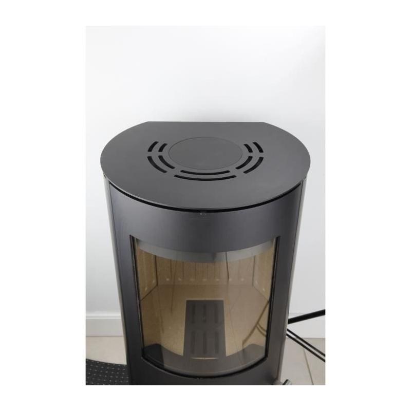 Poêle à bois ADURO 9 - Noir 6 KW - Compact et élégant